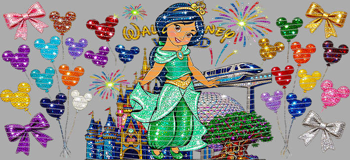 16oz Disney style-D-3529